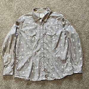 Panhandle rough stock pearl snap shirt
